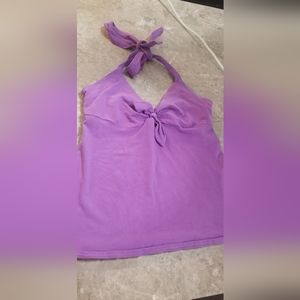 Purple Victoria's secret 'bra tops' halter